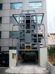 Роторный механизированный паркинг