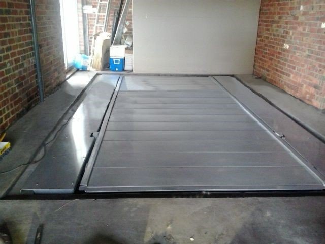 Погружаемый парковочный подъёмник