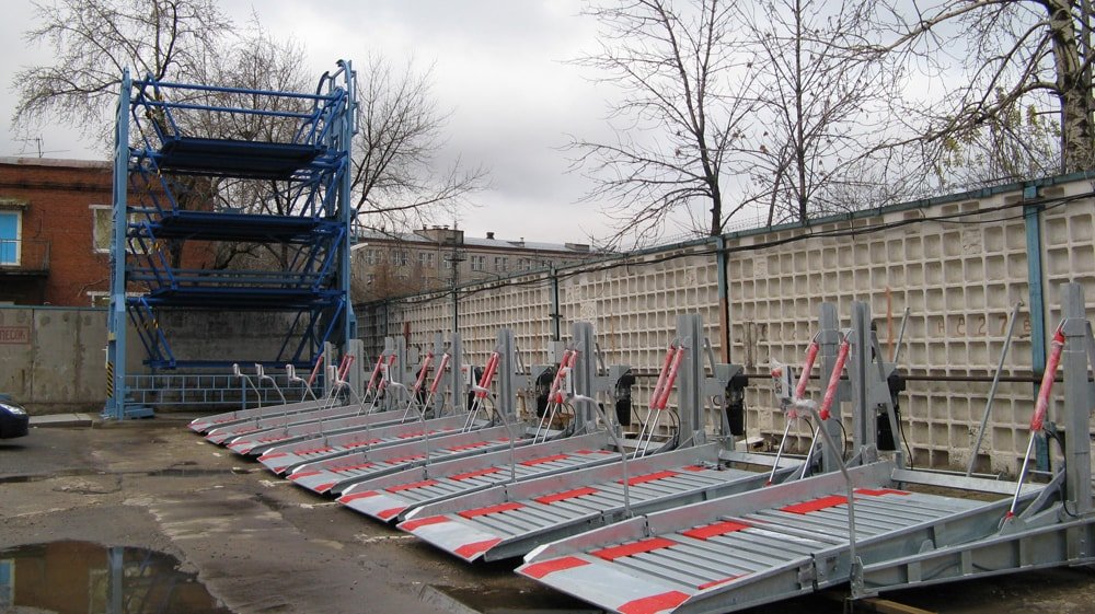 Роторная парковока