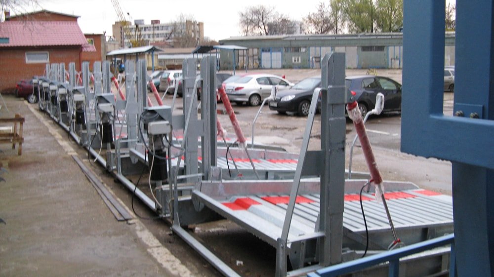 Парковочные подъёмники гидравлические